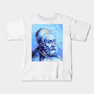 Al Tabari Portrait | Al Tabari Artwork | Al Tabari Painting 14 Kids T-Shirt